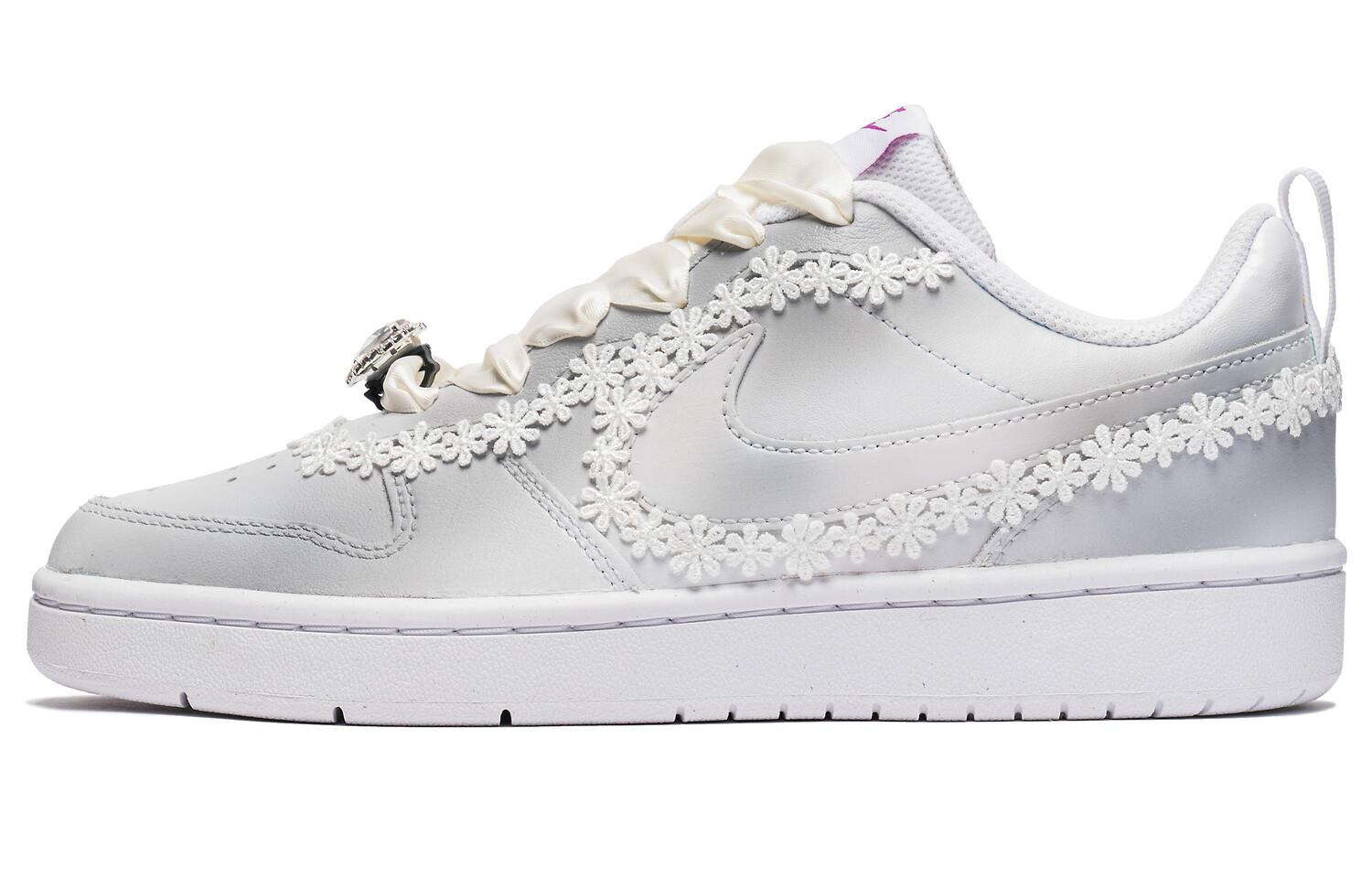 

Кроссовки Nike Court Borough 2 Skateboarding Shoes Women's Low-top White, белый