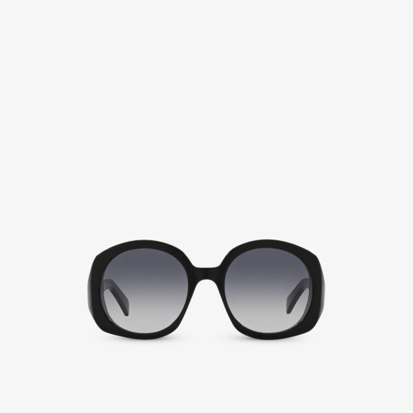 

Cl000378 cl40242i солнцезащитные очки из ацетата в круглой оправе Celine, черный