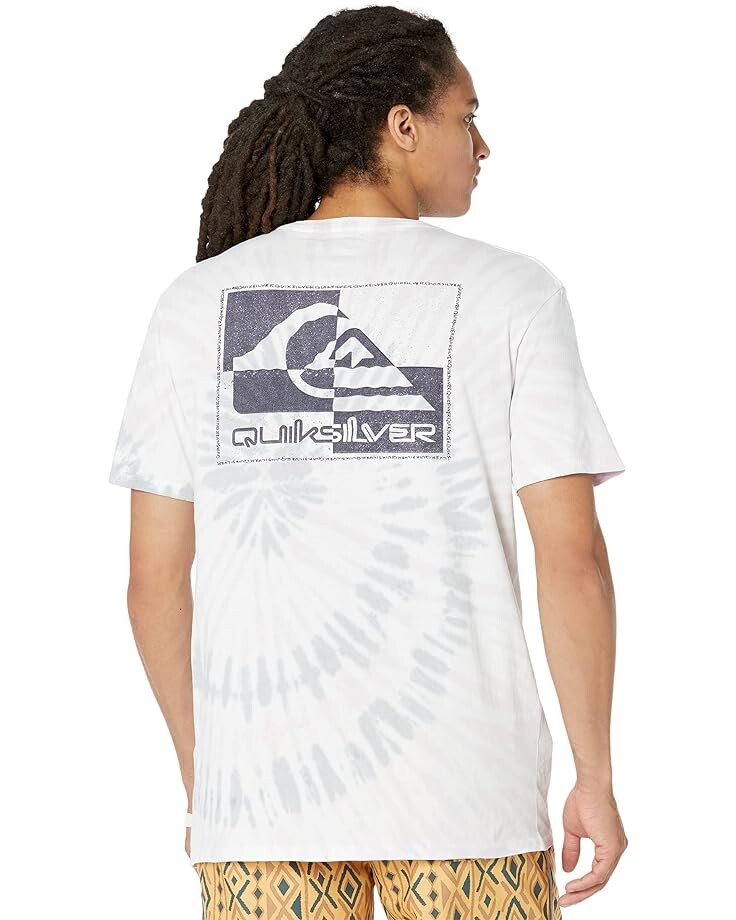 

Футболка Quiksilver Torn and Frayed Short Sleeve Tee, цвет Lilac Marble