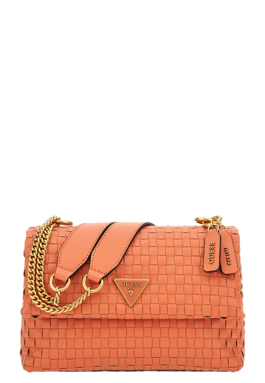 

Сумка через плечо Guess Handtasche Lisbet Convertible, цвет Papaya