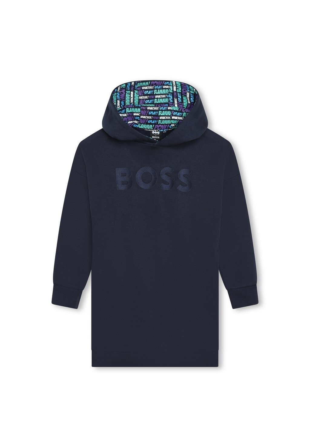 

Летнее платье BOSS Kidswear, карго синее