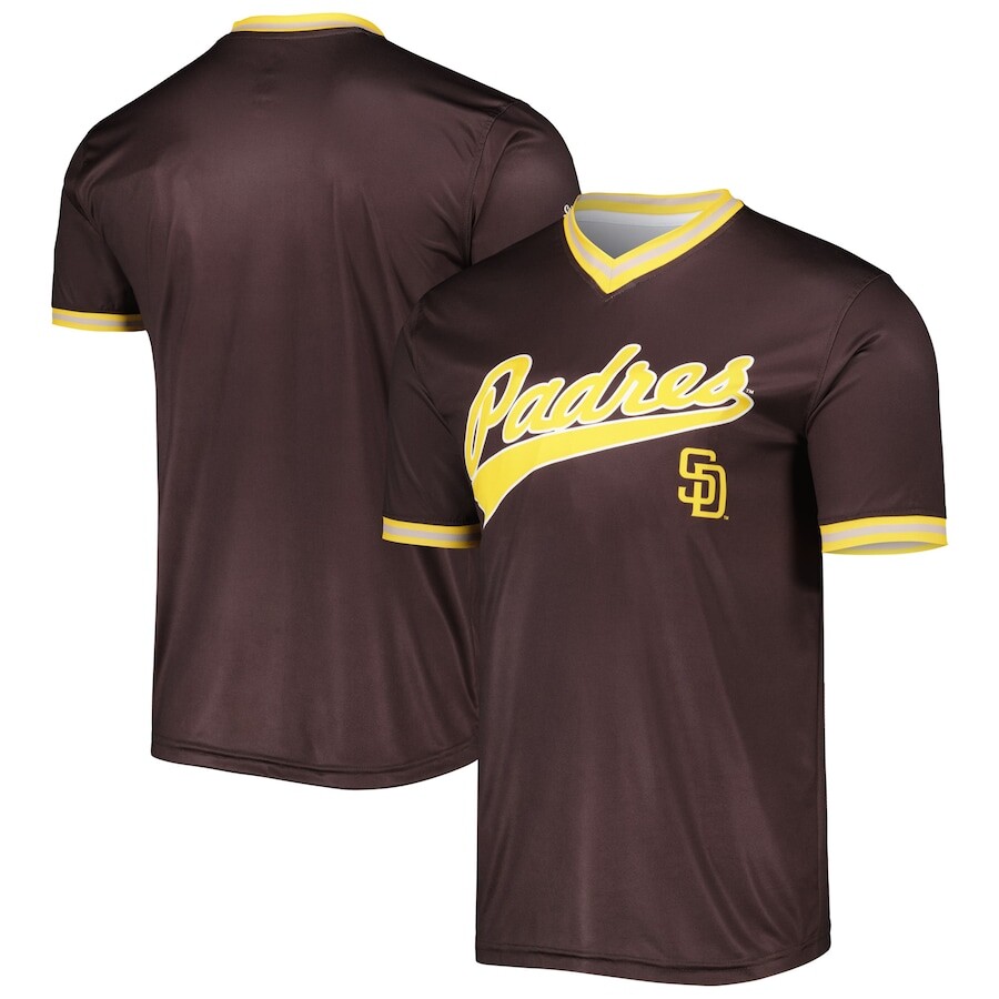 

Джерси Stitches San Diego Padres, коричневый