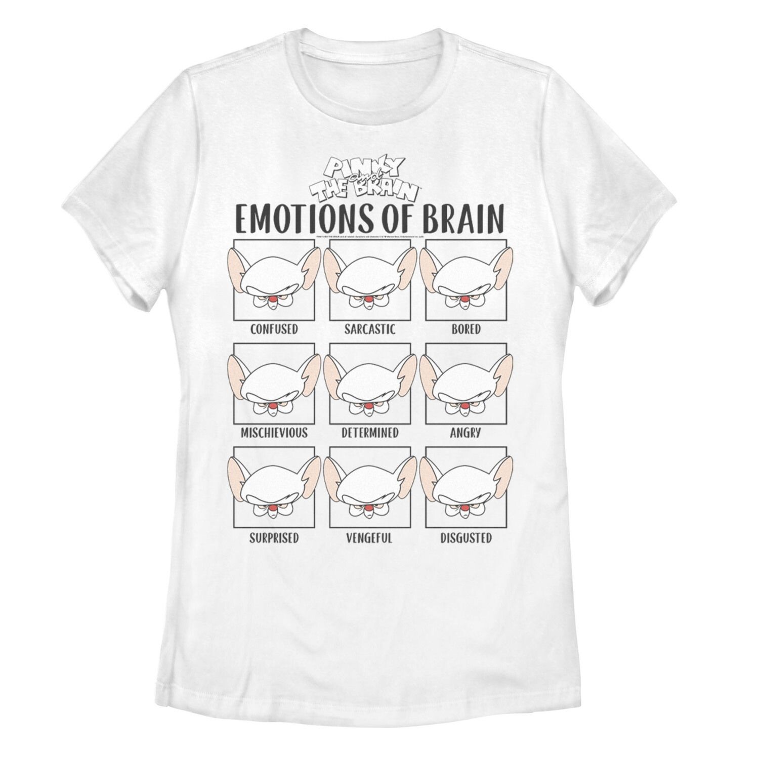 

Футболка Pinky And The Brain Emotions Of Brain для юниоров Box Up Licensed Character
