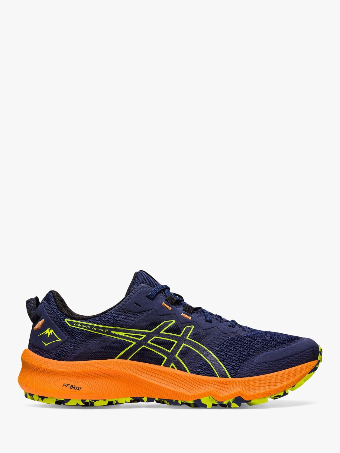 

Мужские кроссовки ASICS GEL-TRABUCO TERRA 2, цвет Deep Ocean/Неоново-лаймовый