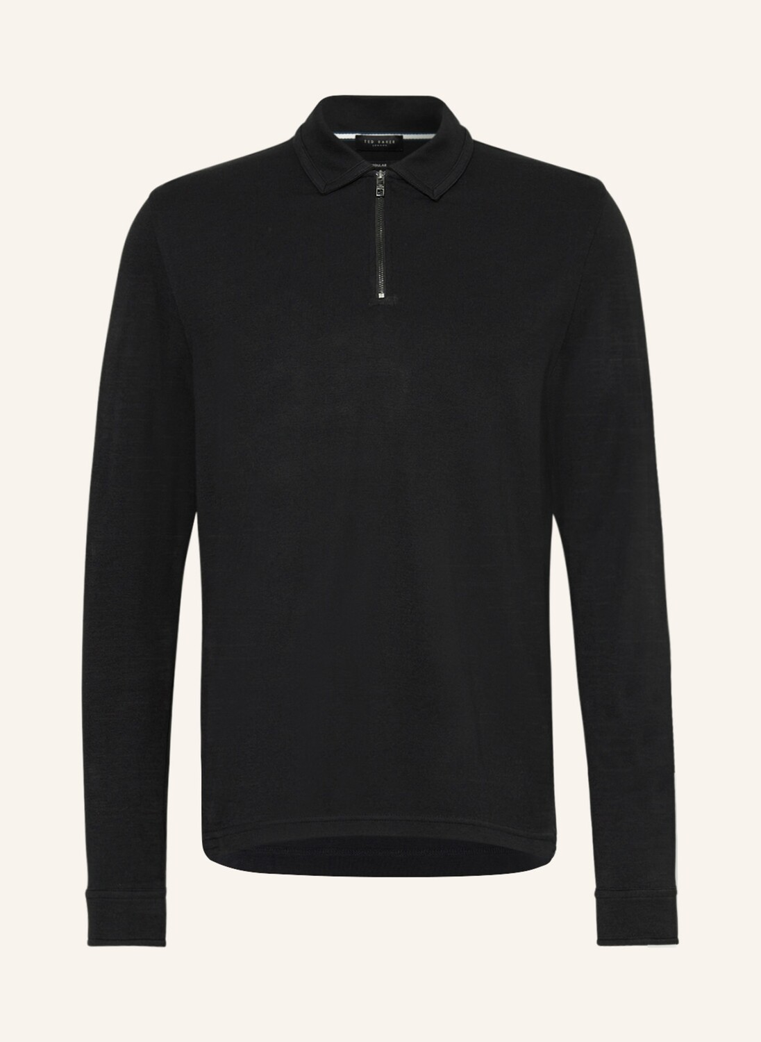 

Рубашка поло TED BAKER Jersey KARPOL Regular Fit, черный
