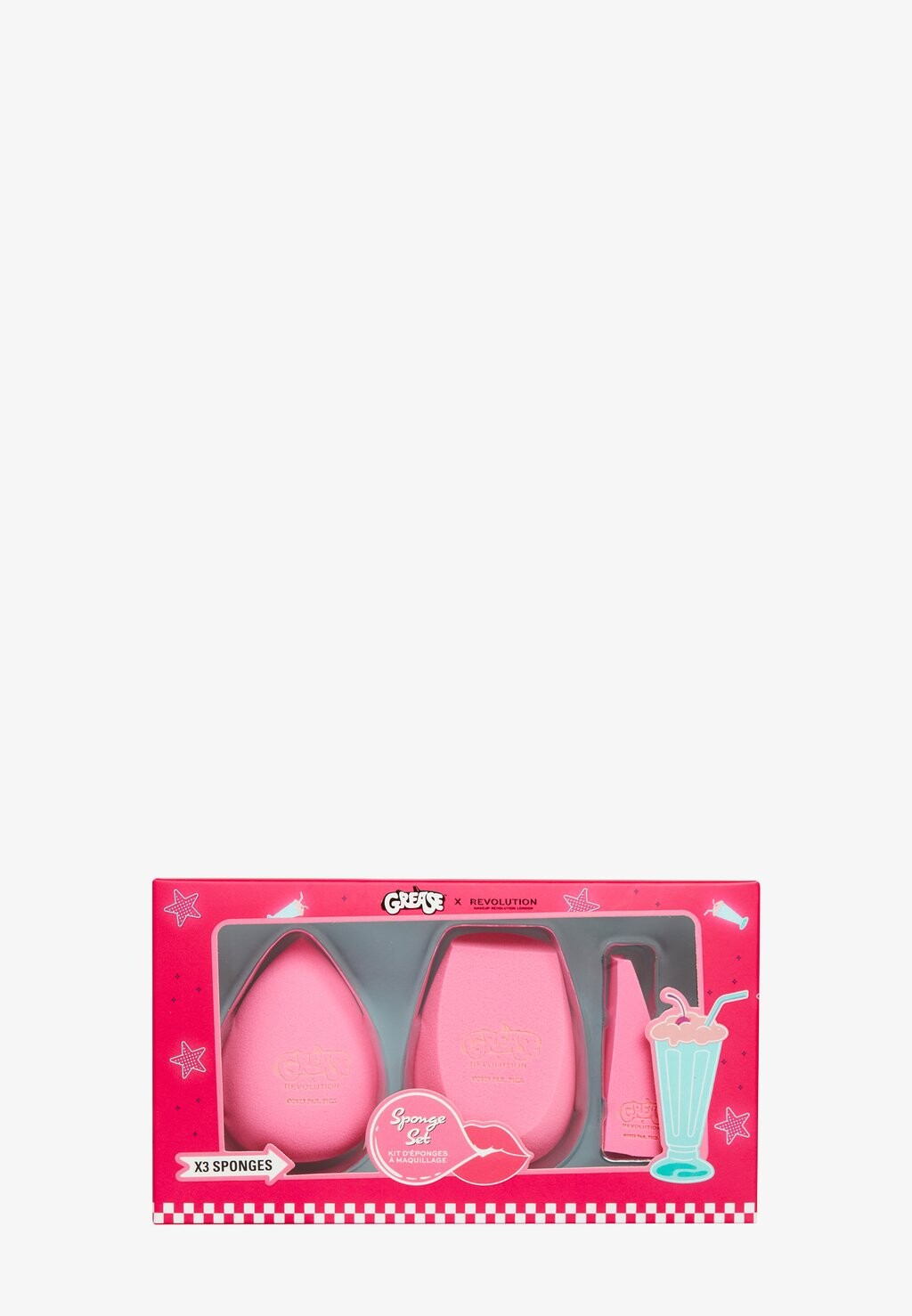 

Набор кистей Revolution X Grease Frosty Palace Sponge Set Makeup Revolution