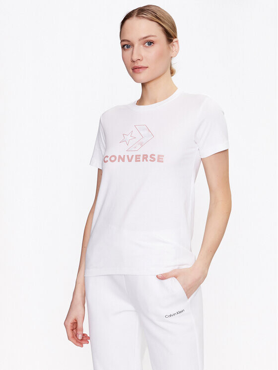 

Футболка узкого кроя Converse, белый