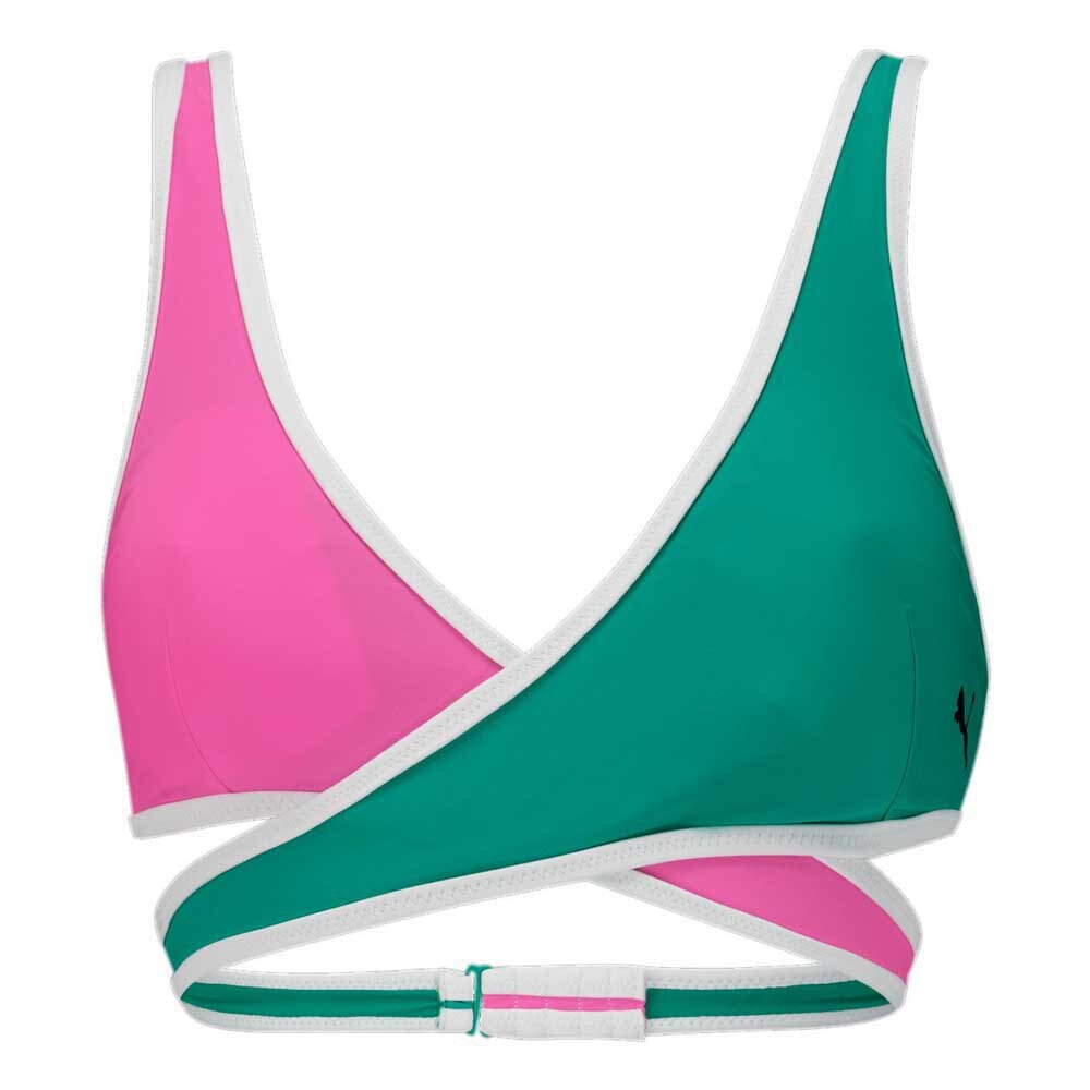 

Топ бикини Puma Contour Plunge, розовый