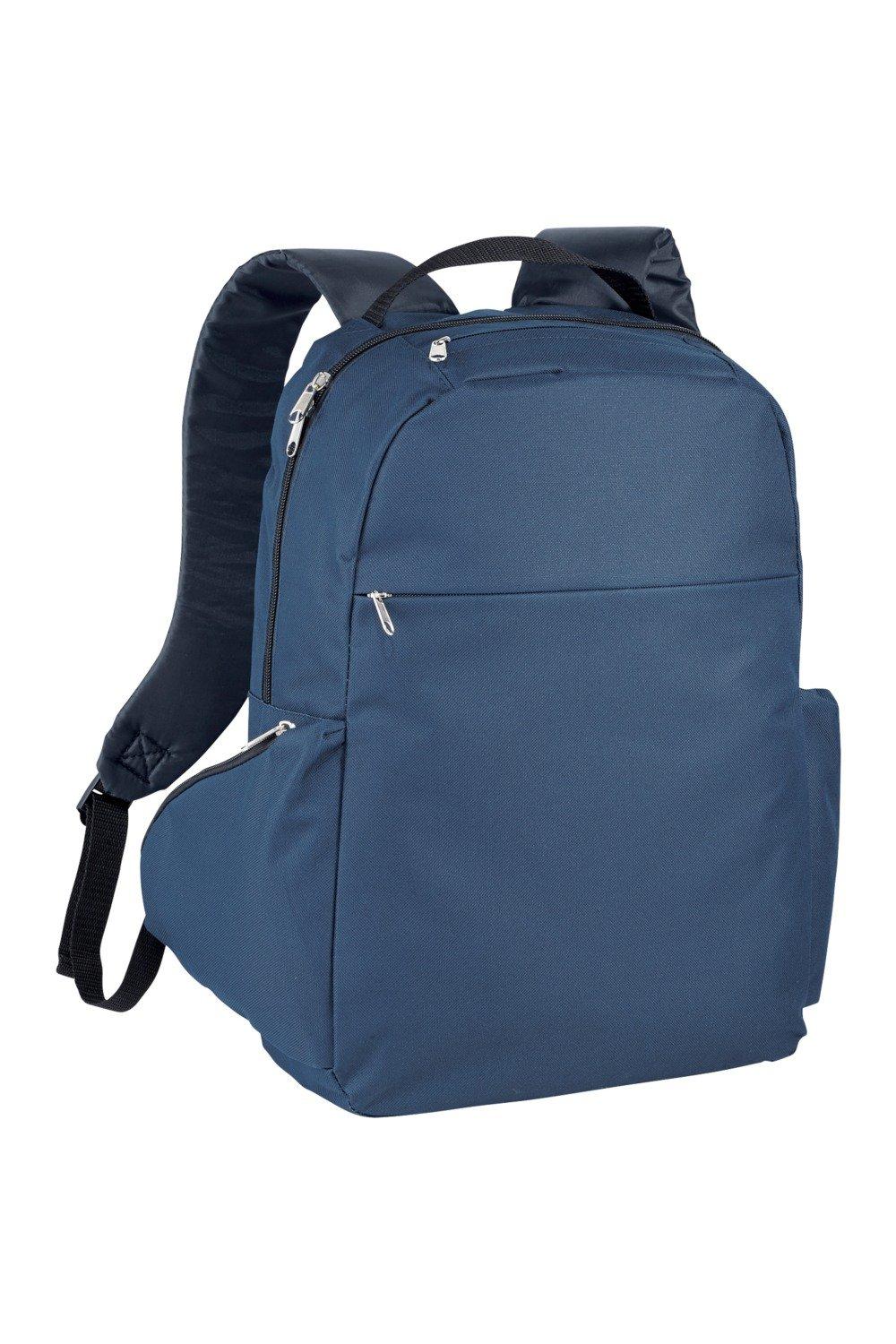 Тонкий рюкзак для ноутбука с диагональю 15,6 дюйма Bullet, темно-синий рюкзак для ноутбука seasons 15 6 дюйма антивандальный msp3010 серый