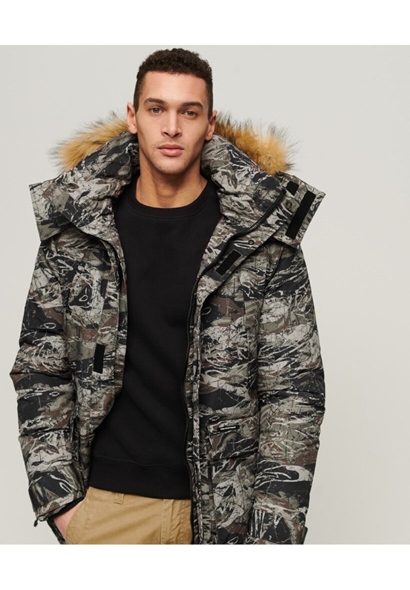

Парка Superdry, Серый
