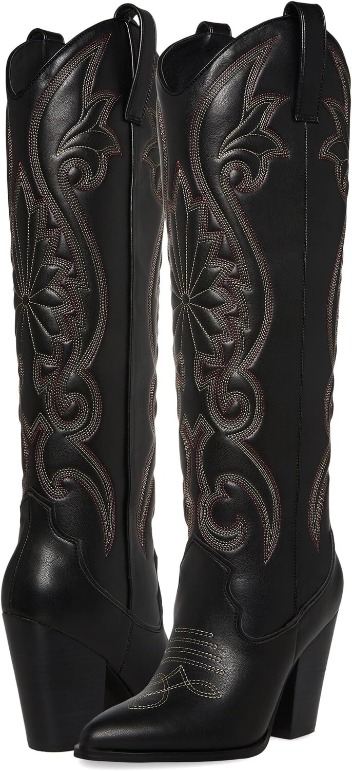 

Ковбойские сапоги Lasso Boot Steve Madden, цвет Pink Leather