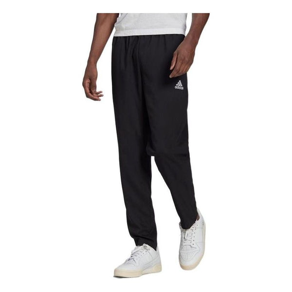 Спортивные штаны Men's adidas SS22 Solid Color Zipper Pants Elastic Waistband Sports Pants/Trousers/Joggers Black, черный