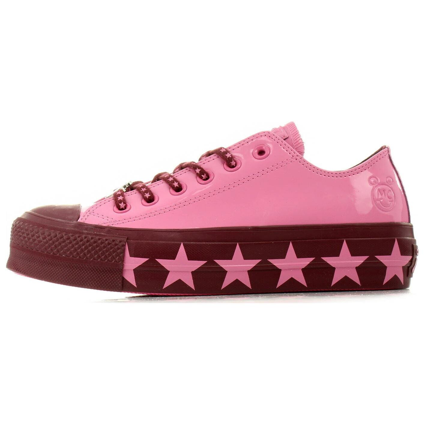

Chuck Taylor All Star Lift Ox Miley Cyrus Pink Womens Converse