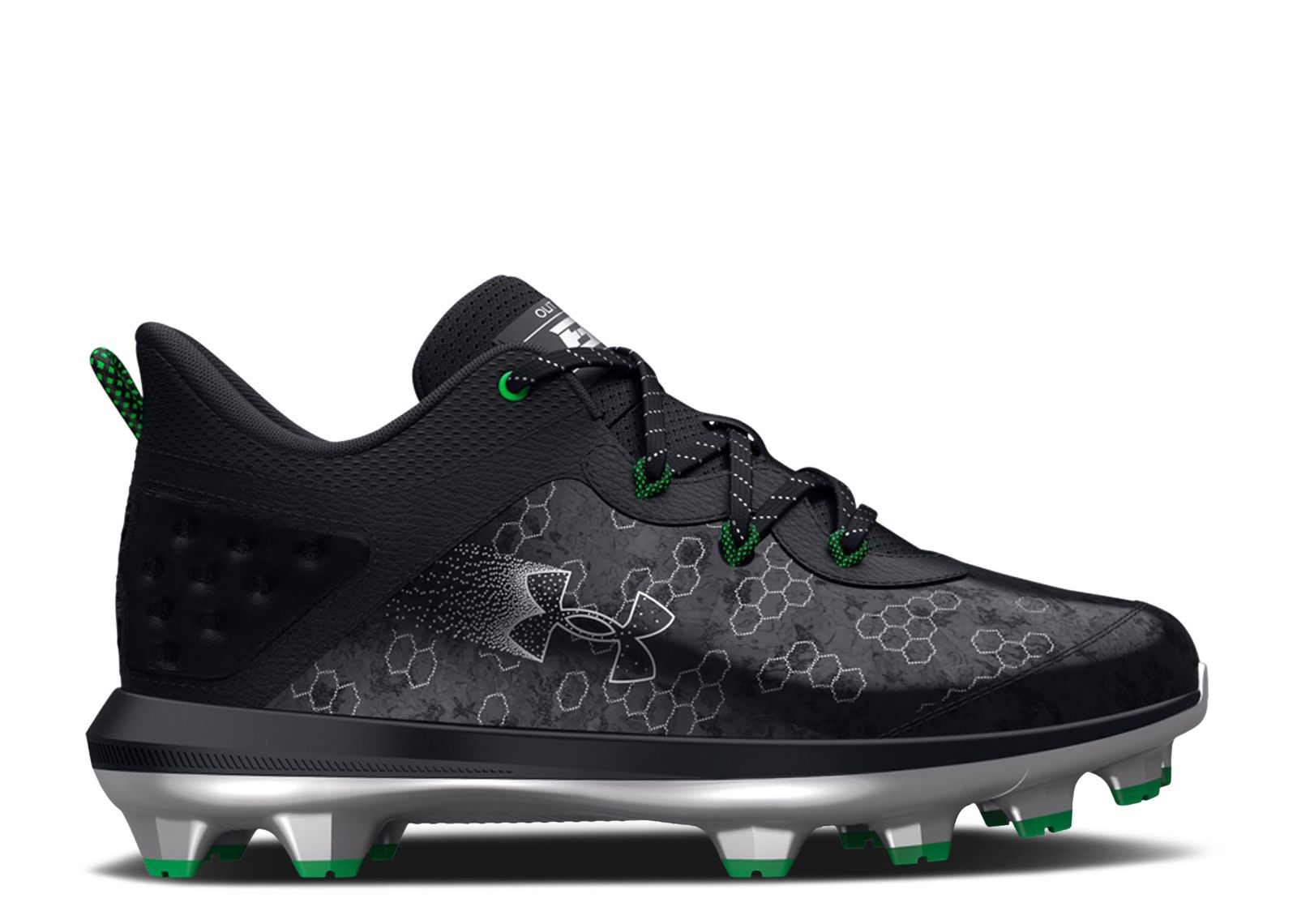 

Кроссовки Under Armour Harper 8 Tpu Gs 'Black Green', черный