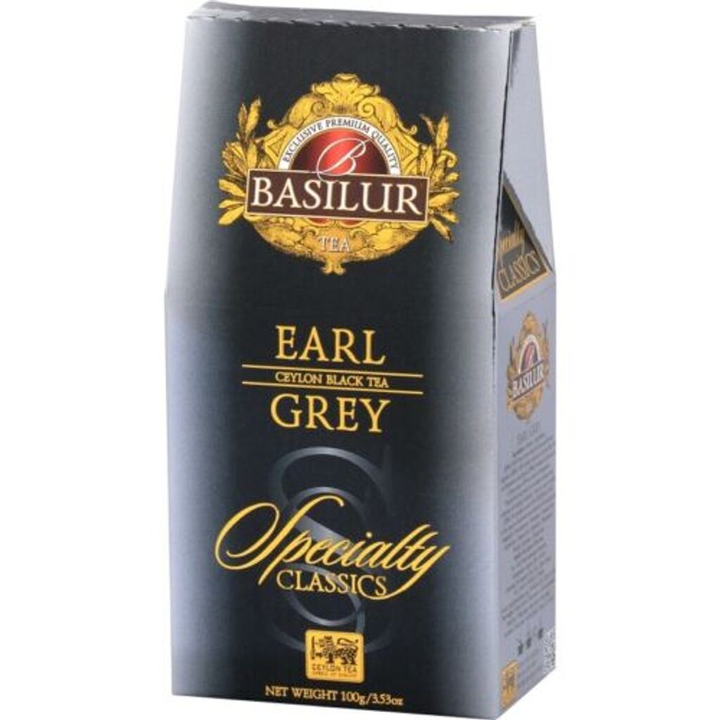 

Basilur Earl Grey — превосходный черный чай из цейлонской шишки 100г.