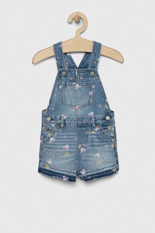 

Детский джинсовый комбинезон GAP x Disney, синий