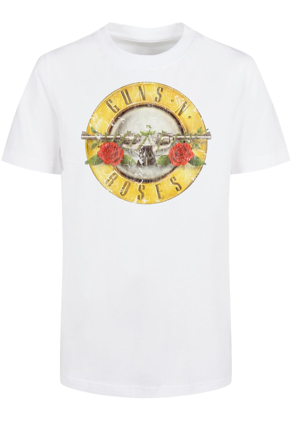 

Футболка с принтом GUNS 'N' ROSES VINTAGE CLASSIC LOGO F4NT4STIC, цвет weiß