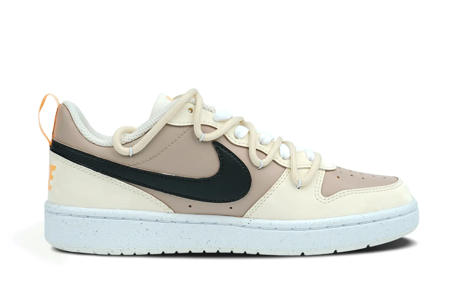 

Кроссовки для скейтбординга женские, низкие, желтые/коричневые Nike