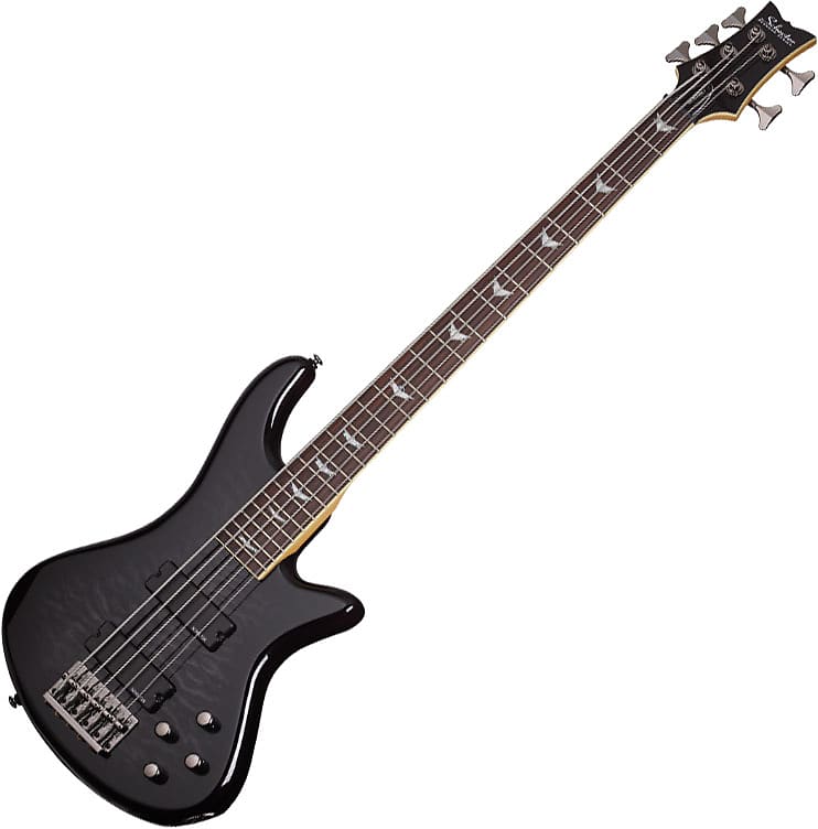 Басс гитара Schecter Stiletto Extreme-5 Electric Bass See-Thru Black