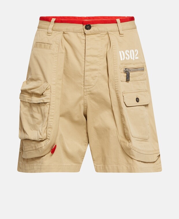 

Джинсовые шорты (2-й вариант) Dsquared2, бежевый