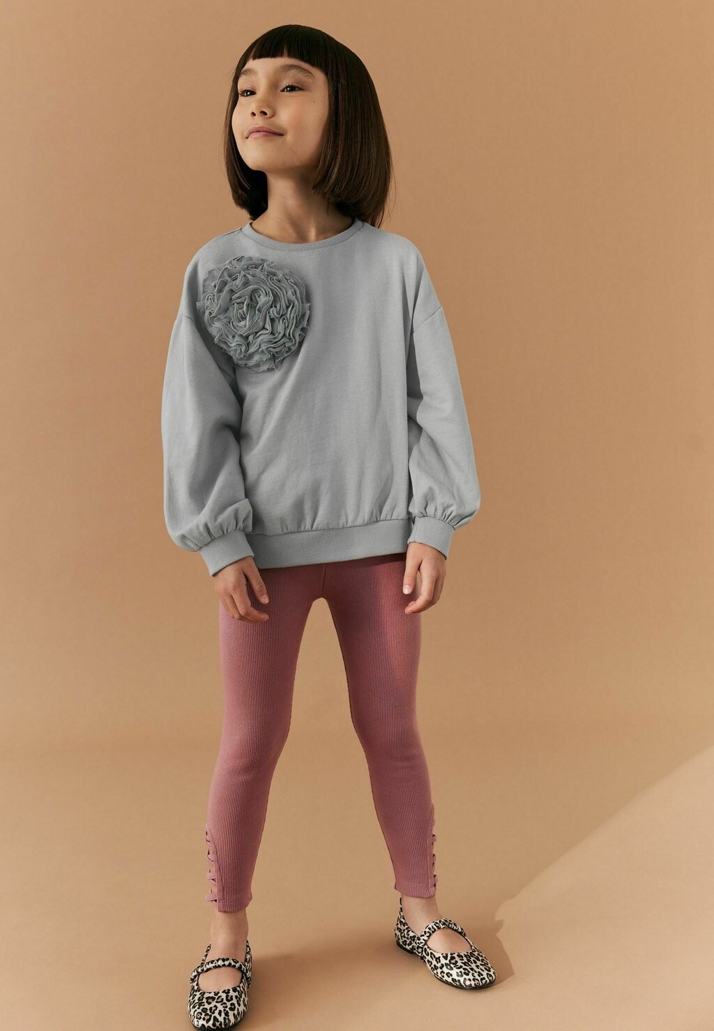 

Толстовка Crew Next, цвет grey floral corsage