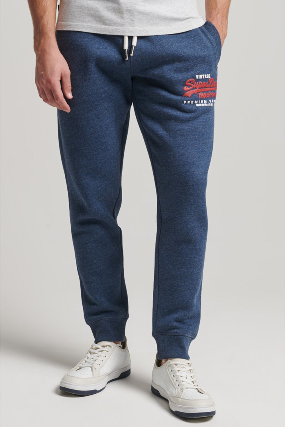 

Джоггеры Americana с винтажным логотипом Superdry, синий