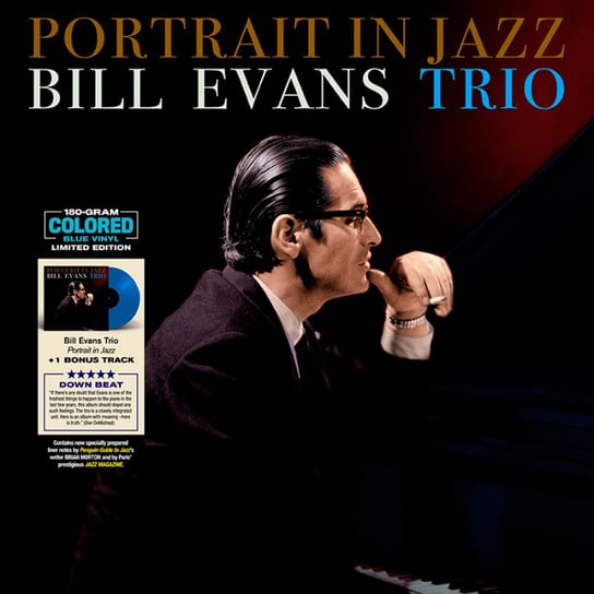 Виниловая пластинка Evans Bill - Portrait In Jazz (Limited Edition HQ) (Plus Bonus Track) (цветной винил)