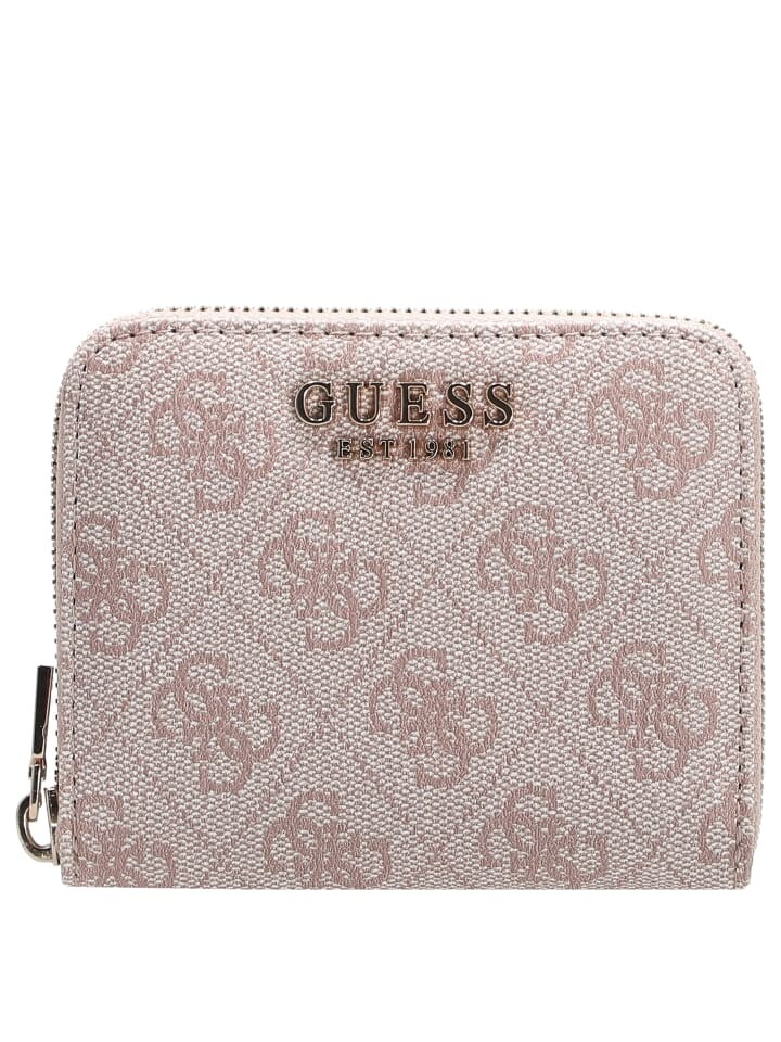 

Кошелек Guess Laurel SLG S 4cc 11 cm, цвет dusty rose logo