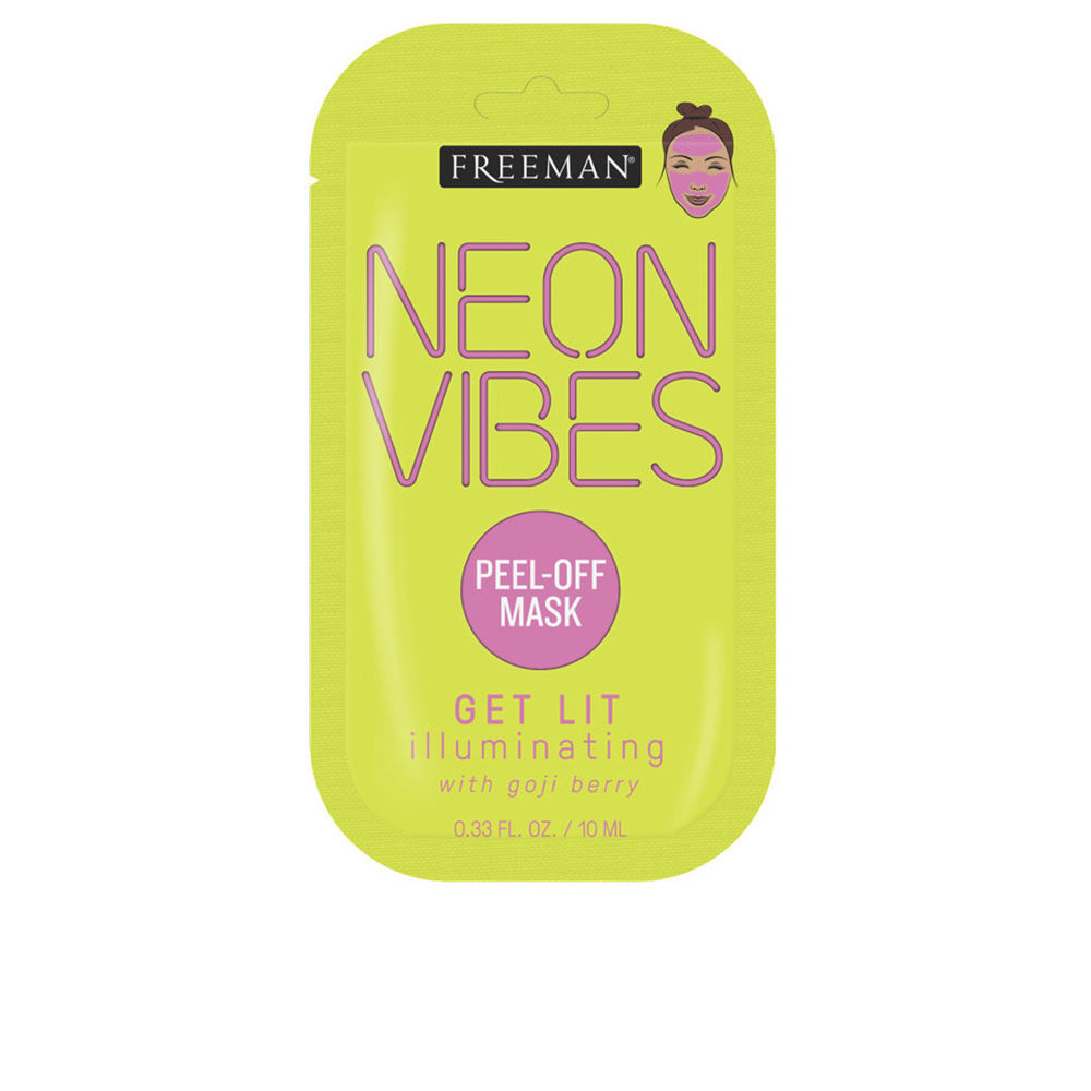 Маска для лица Neon vibes peel-off mask get lit Freeman, 10 мл крем home health для лица с ягодами годжи 113 г
