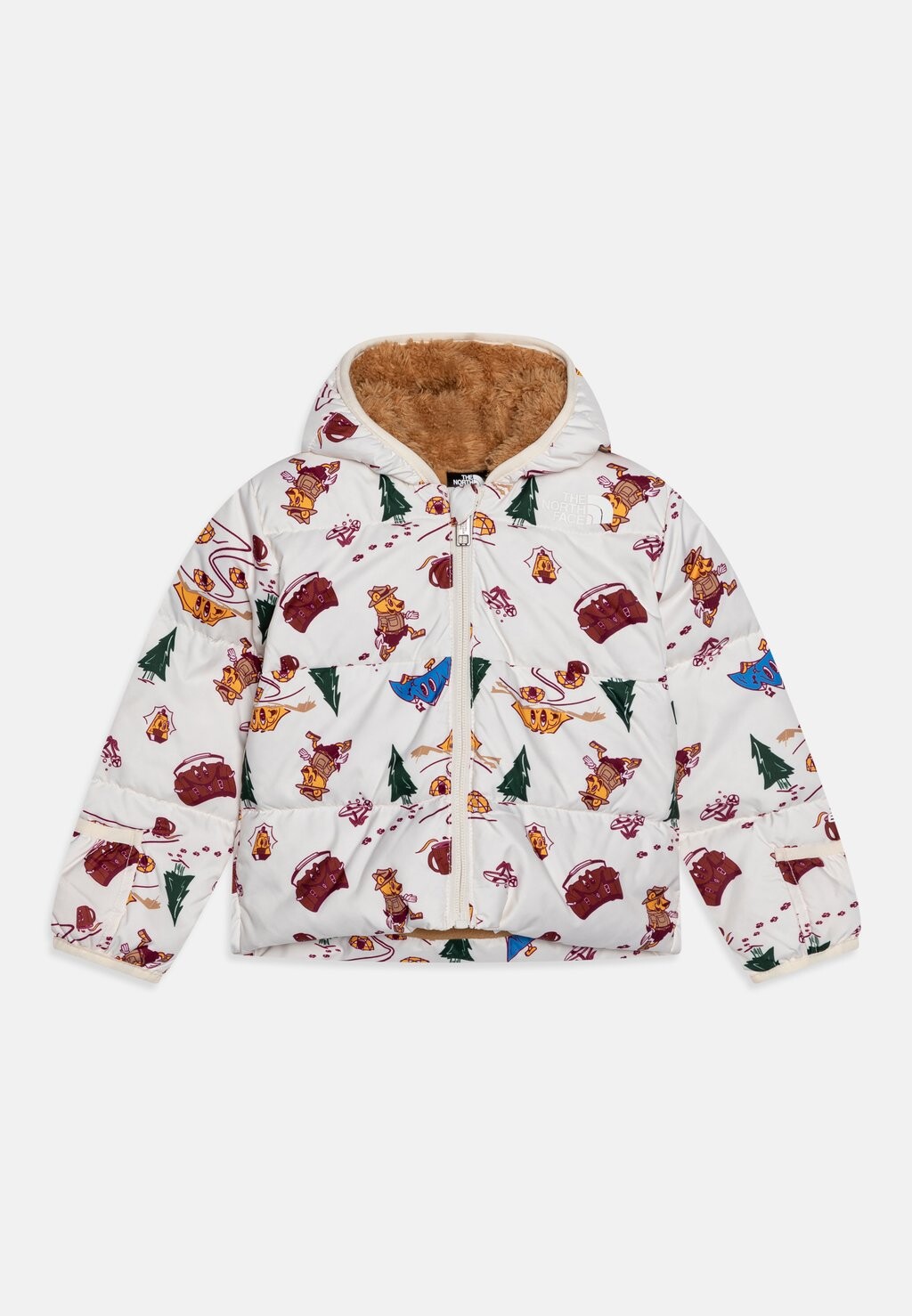

Пуховик Baby Hooded Unisex The North Face, цвет gardenia white