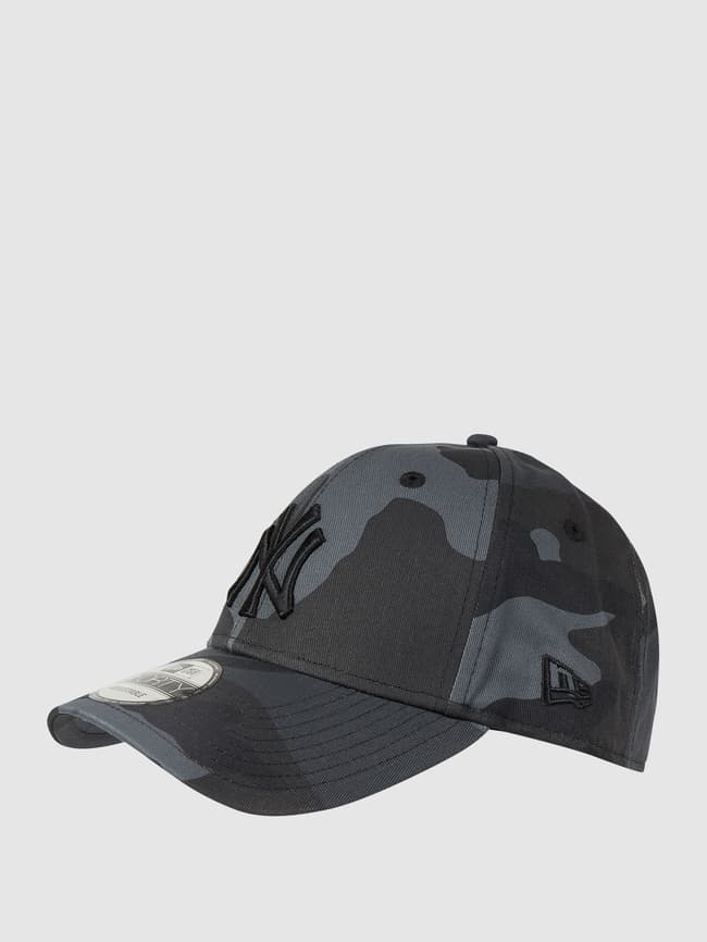 кепка Yankees с вышивкой New Era, темно-серый