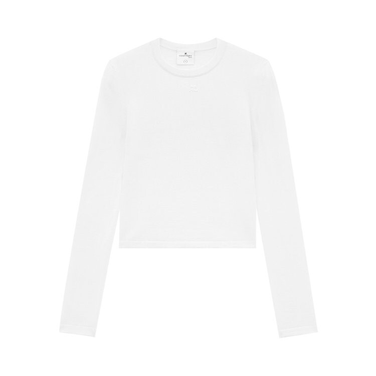 

Свитер Courrèges Light Wool 'Heritage White', белый