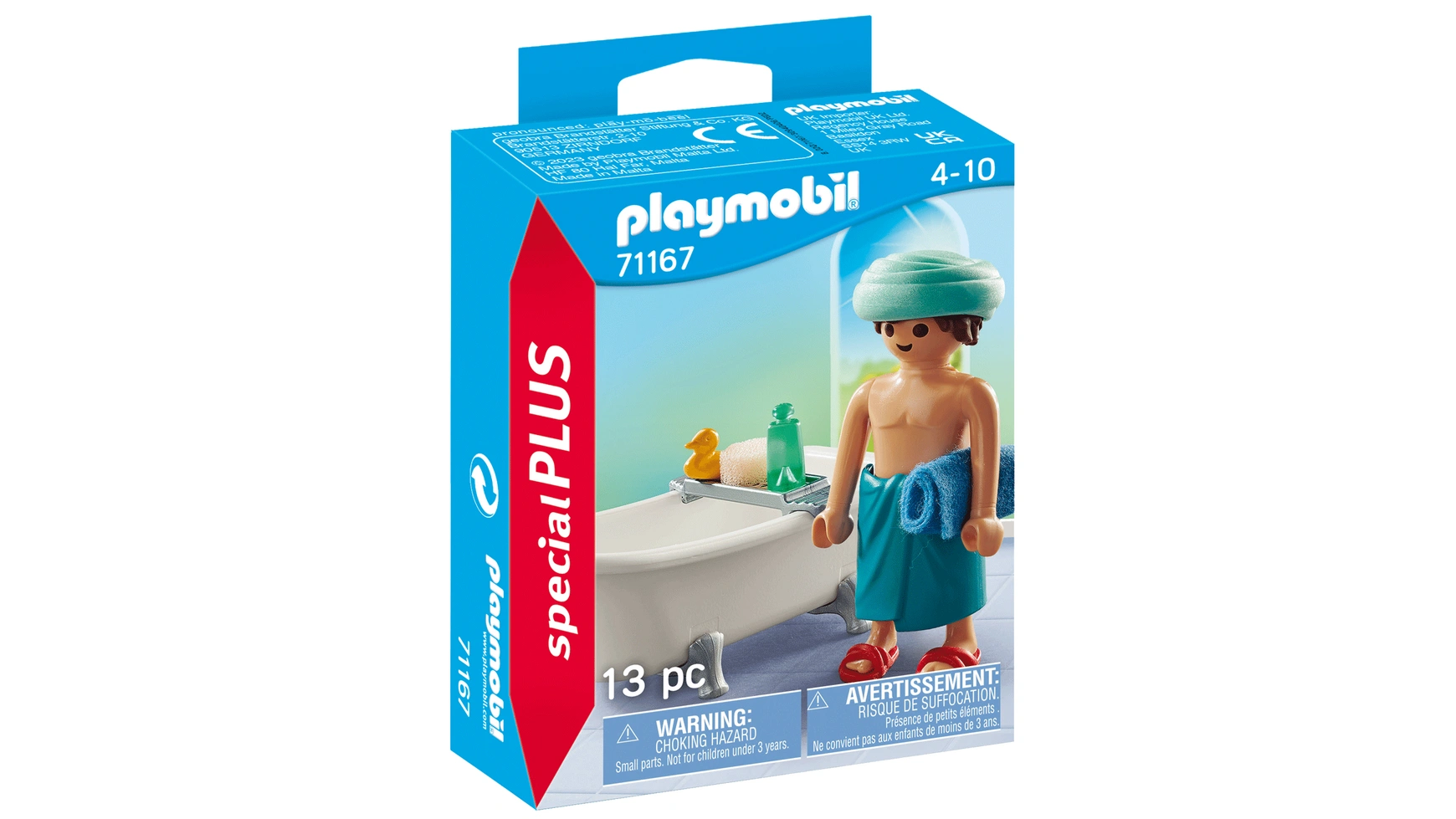 Special plus мужчина в ванне Playmobil