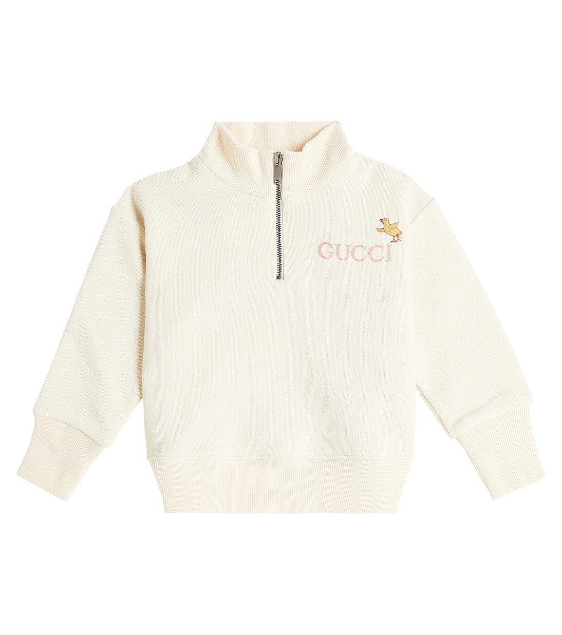 

Хлопковая толстовка baby x peter rabbit Gucci, белый