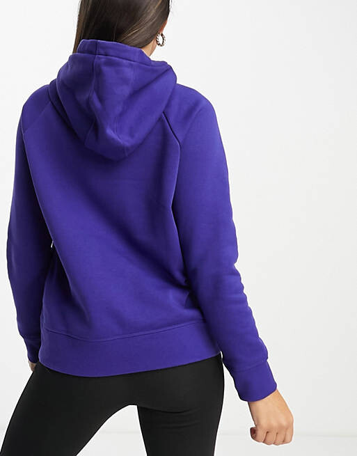 

Темно-синяя флисовая худи Under Armour Rival HB, Синий