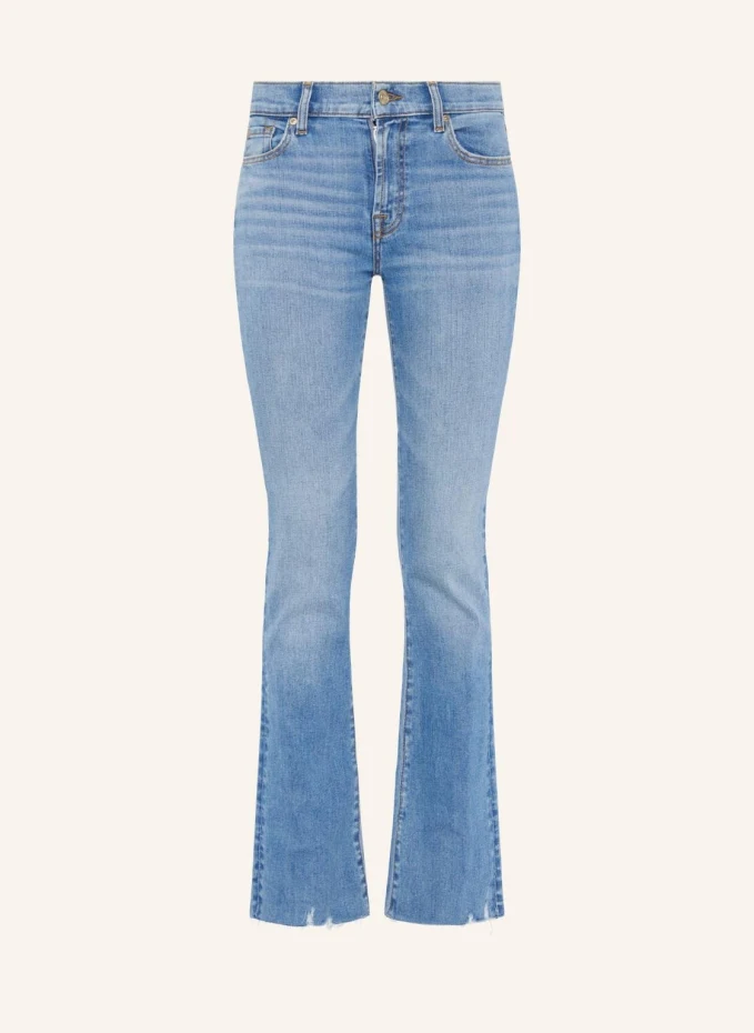 

Джинсы bootcut tailorless bootcut кроя 7 For All Mankind, синий