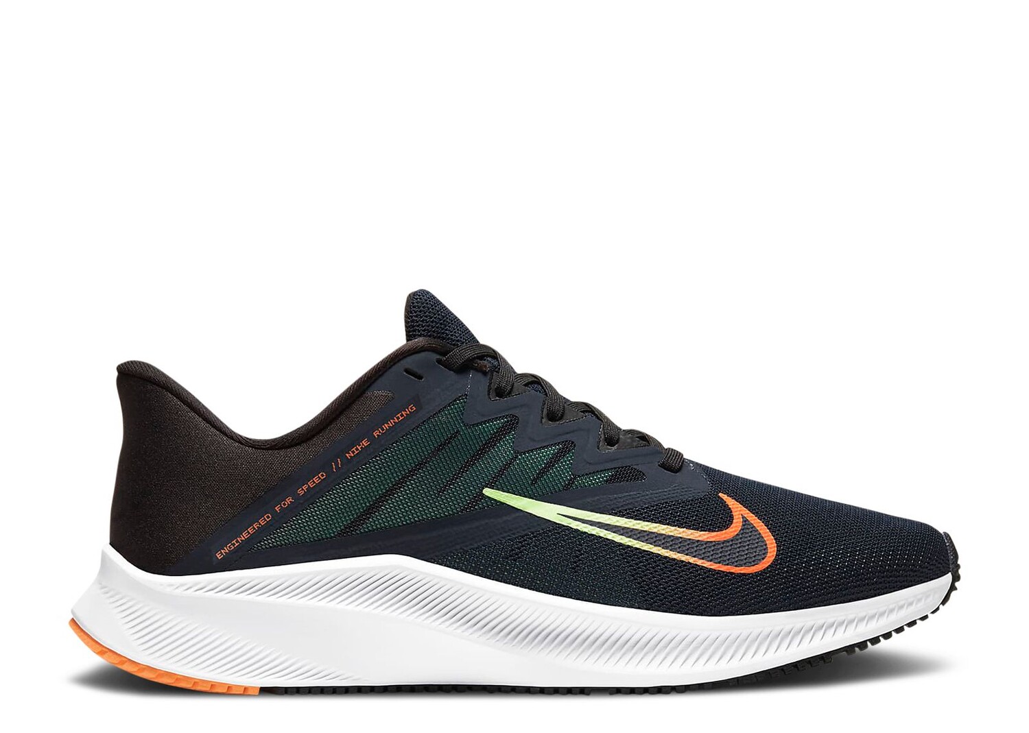 

Кроссовки Nike Quest 3 'Obsidian Atomic Orange', синий