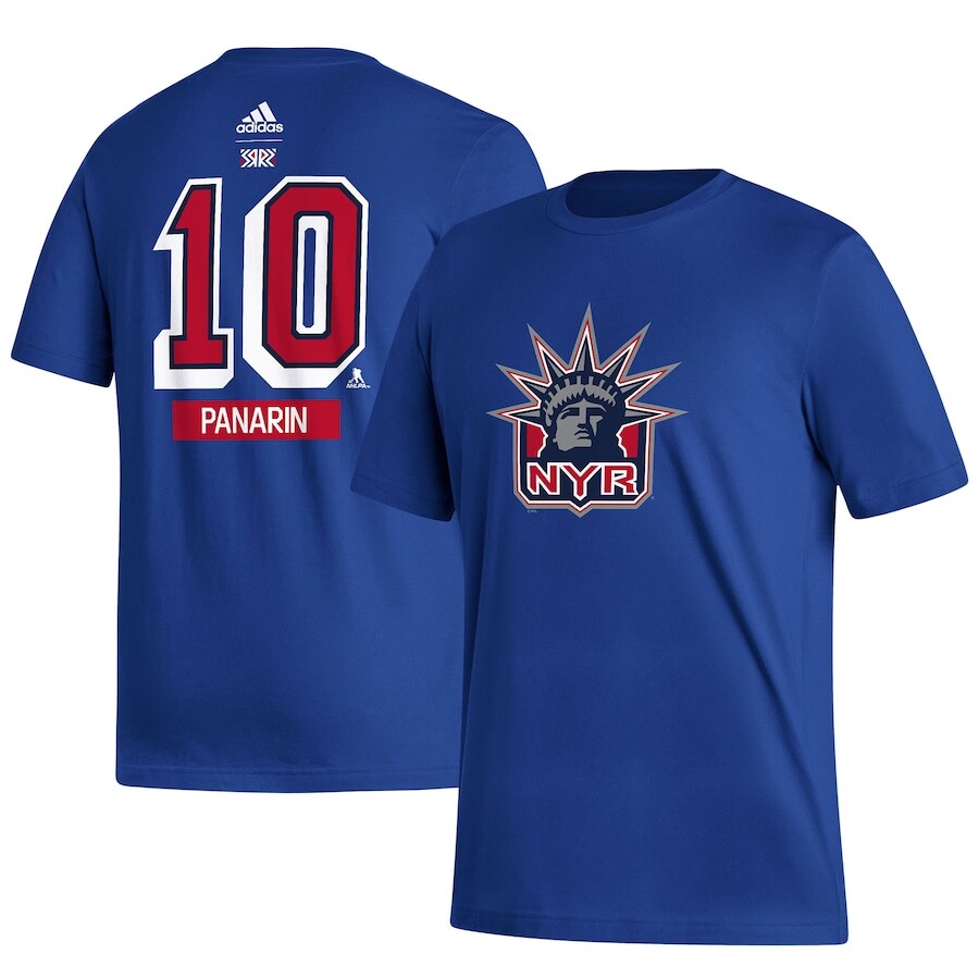 

Футболка с коротким рукавом adidas New York Rangers, роял