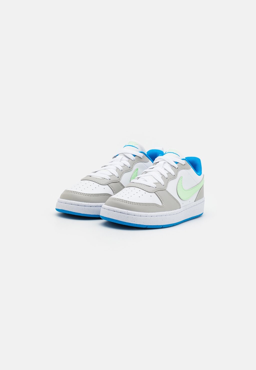 

Кроссовки Court Borough Recraft Unisex Nike, светло-железная руда/парово-зеленый/белый/фотосиний