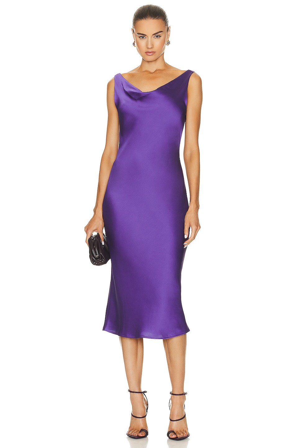 Платье Norma Kamali Maria, фиолетовый