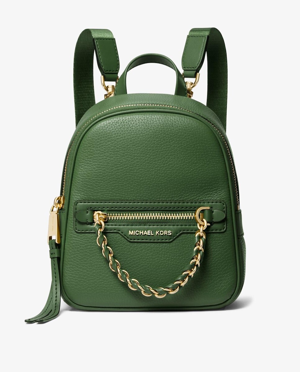 

Женский зеленый кожаный рюкзак Elliot Michael Michael Kors, зеленый