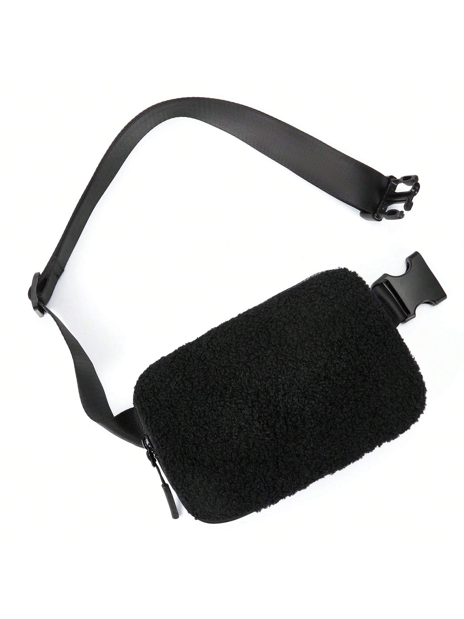 Поясная сумка Telena для женщин и мужчин, чистый черный сумка поясная difuzed playstation aop