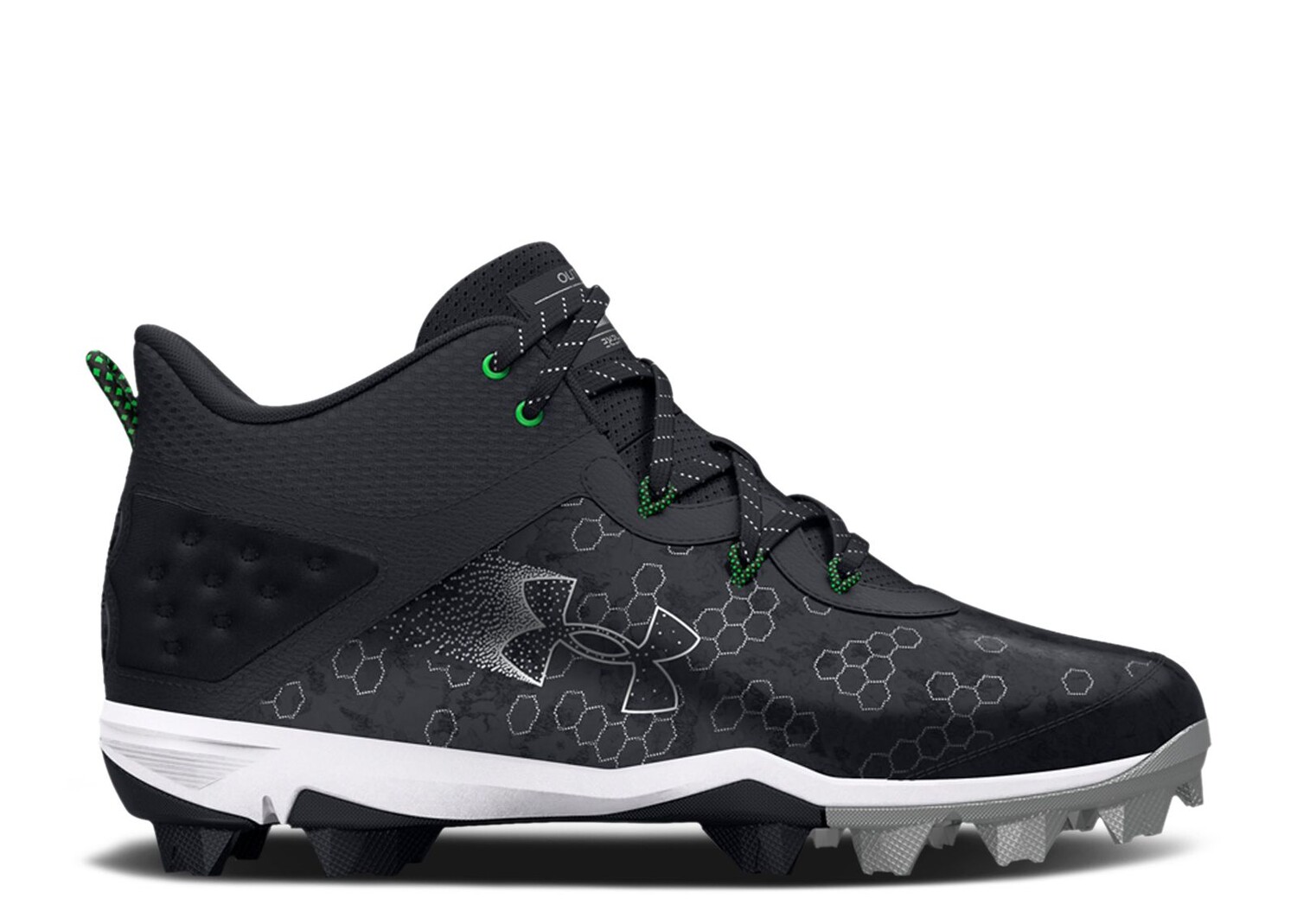 

Кроссовки Under Armour Harper 8 Mid Rm 'Black Metallic Silver', черный