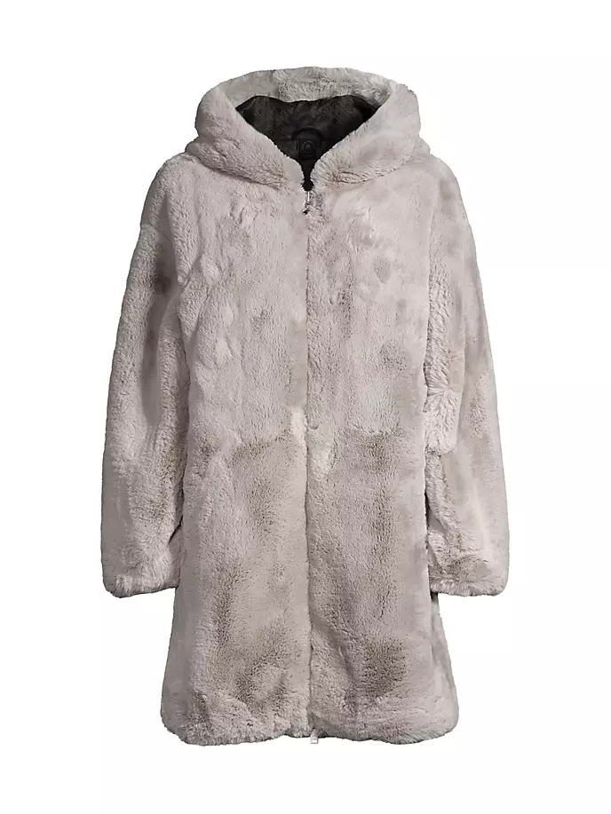 

Пальто из искусственного меха State Bunny Moose Knuckles, цвет willow grey