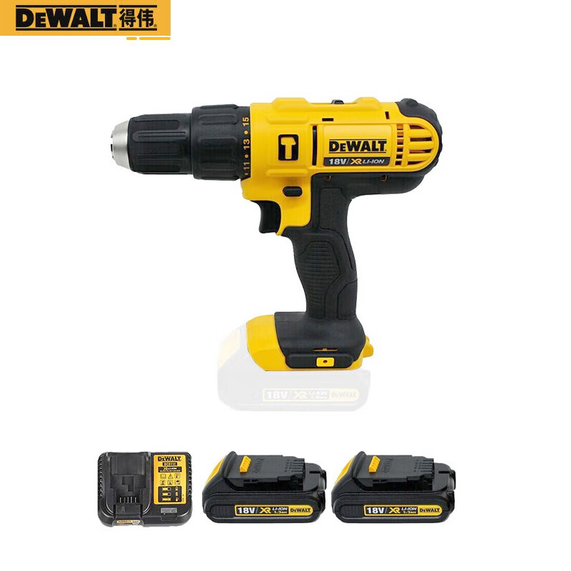 Дрель Dewalt DCD776C2 с двумя аккумуляторами 18V/1.3Ah