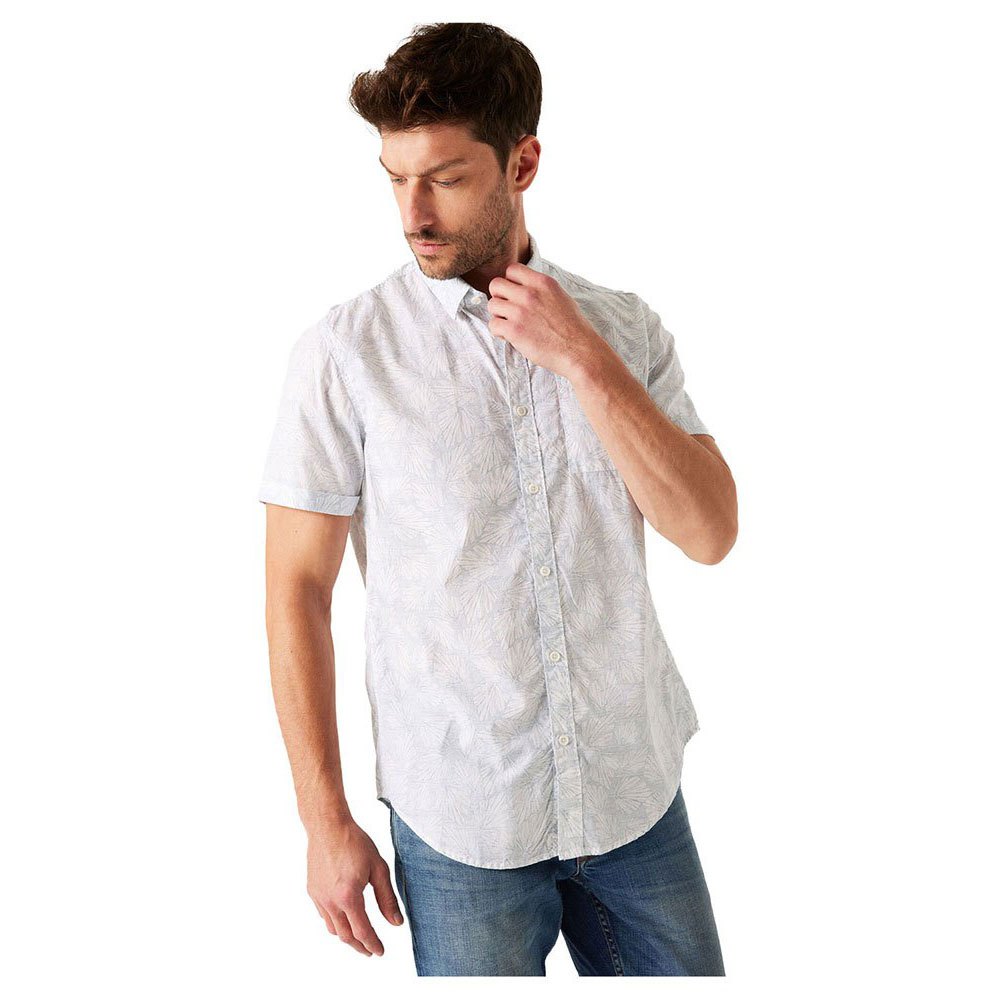 Рубашка с коротким рукавом Garcia O41090, белый