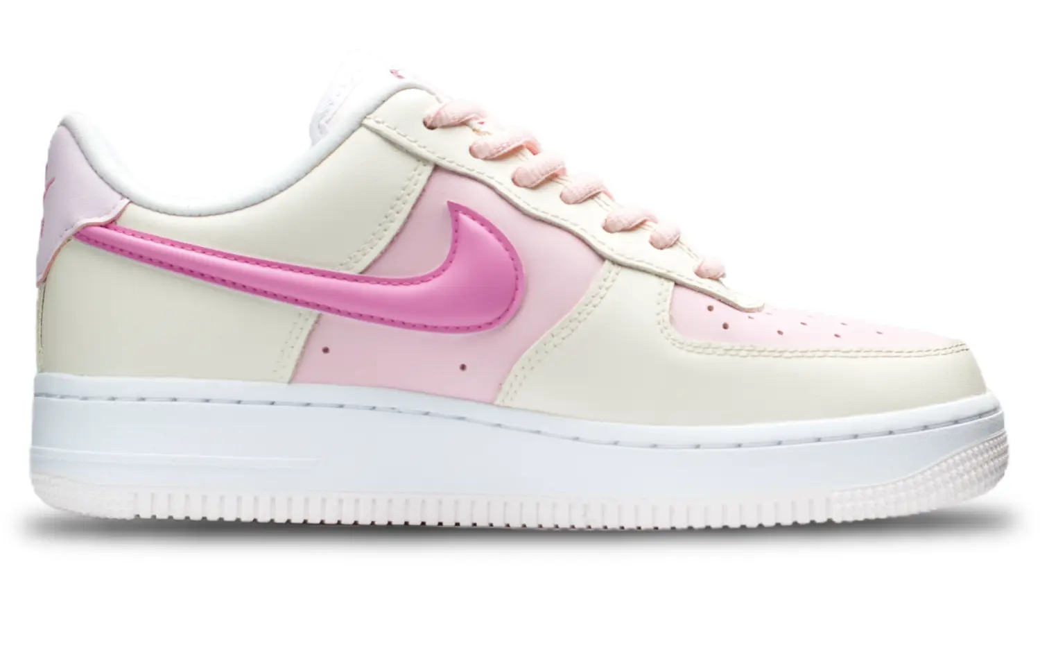 

Кроссовки Nike Air Force 1 Skateboarding Shoes Women's Low-top White/pink, розовый