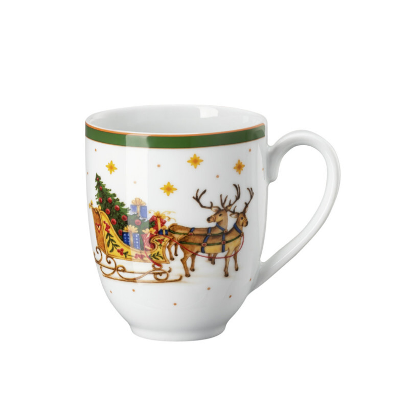 

Кружка Happy Wintertime Green с ручкой 0,40 л Hutschenreuther, красочный/зеленый, Серый, Кружка Happy Wintertime Green с ручкой 0,40 л Hutschenreuther, красочный/зеленый