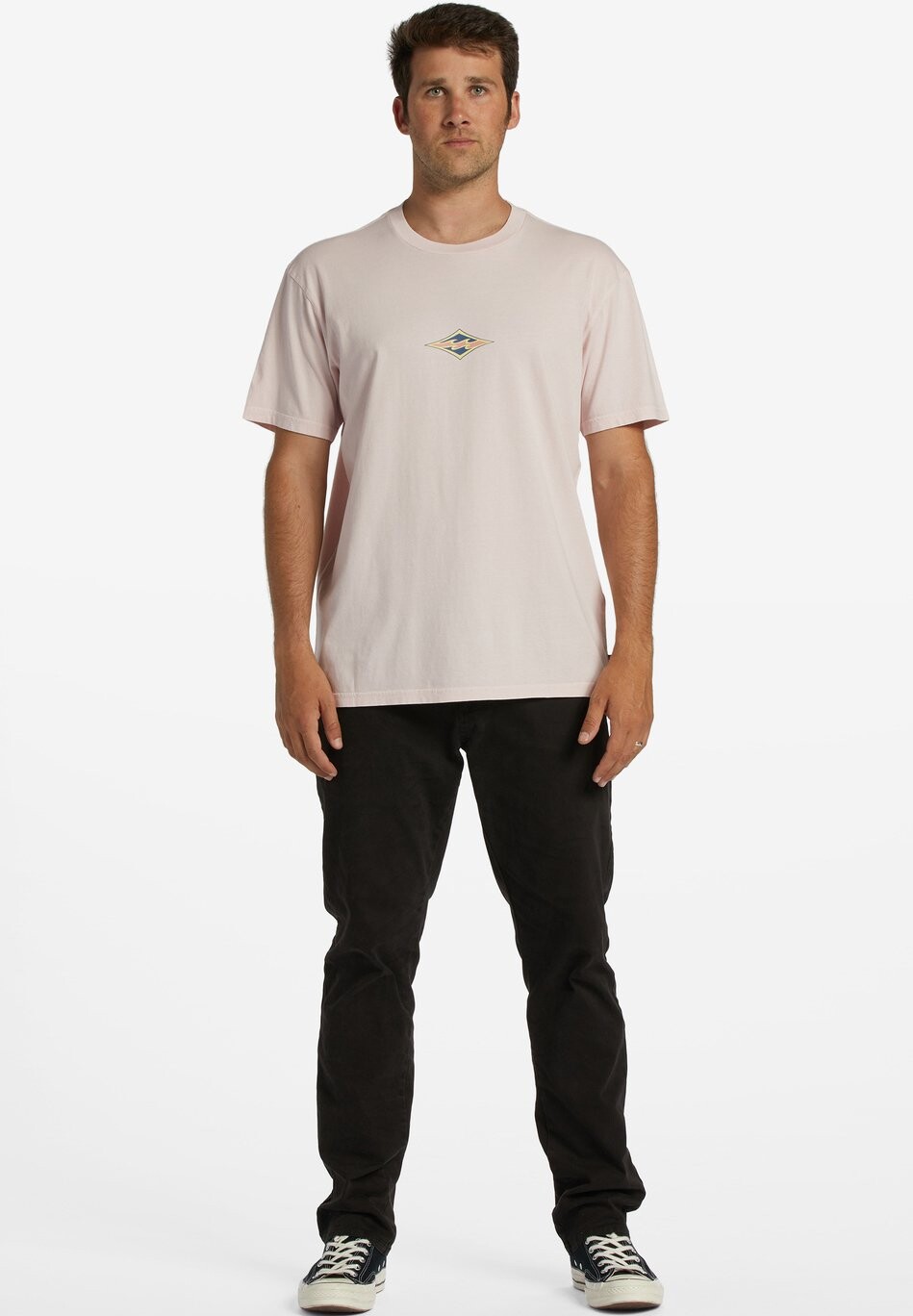

Футболка с принтом Billabong, розовый
