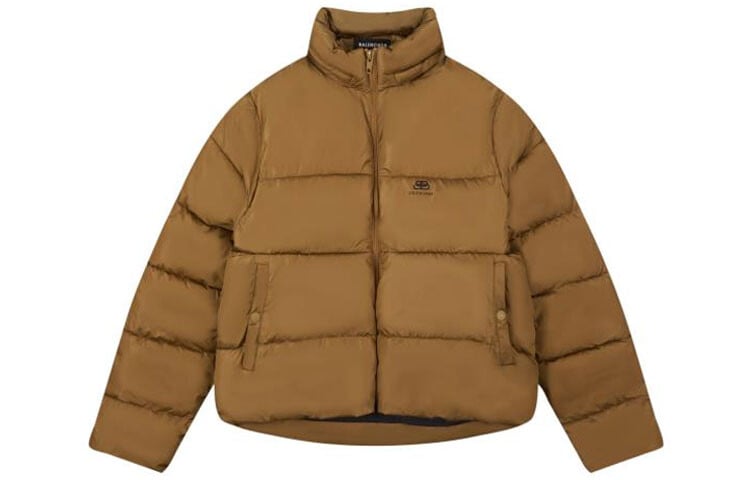 

Пуховик Balenciaga, коричневый